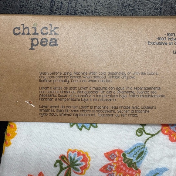 CHICK PEA 🧡 MUSLIN STROLLER BLANKET - Picture 7 of 9